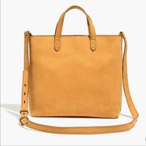 Madewell Ziptop Small Crossbody Transport Tote